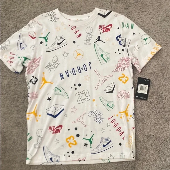 Nike Air Jordan Graphic T-Shirt - Picture 1 of 2